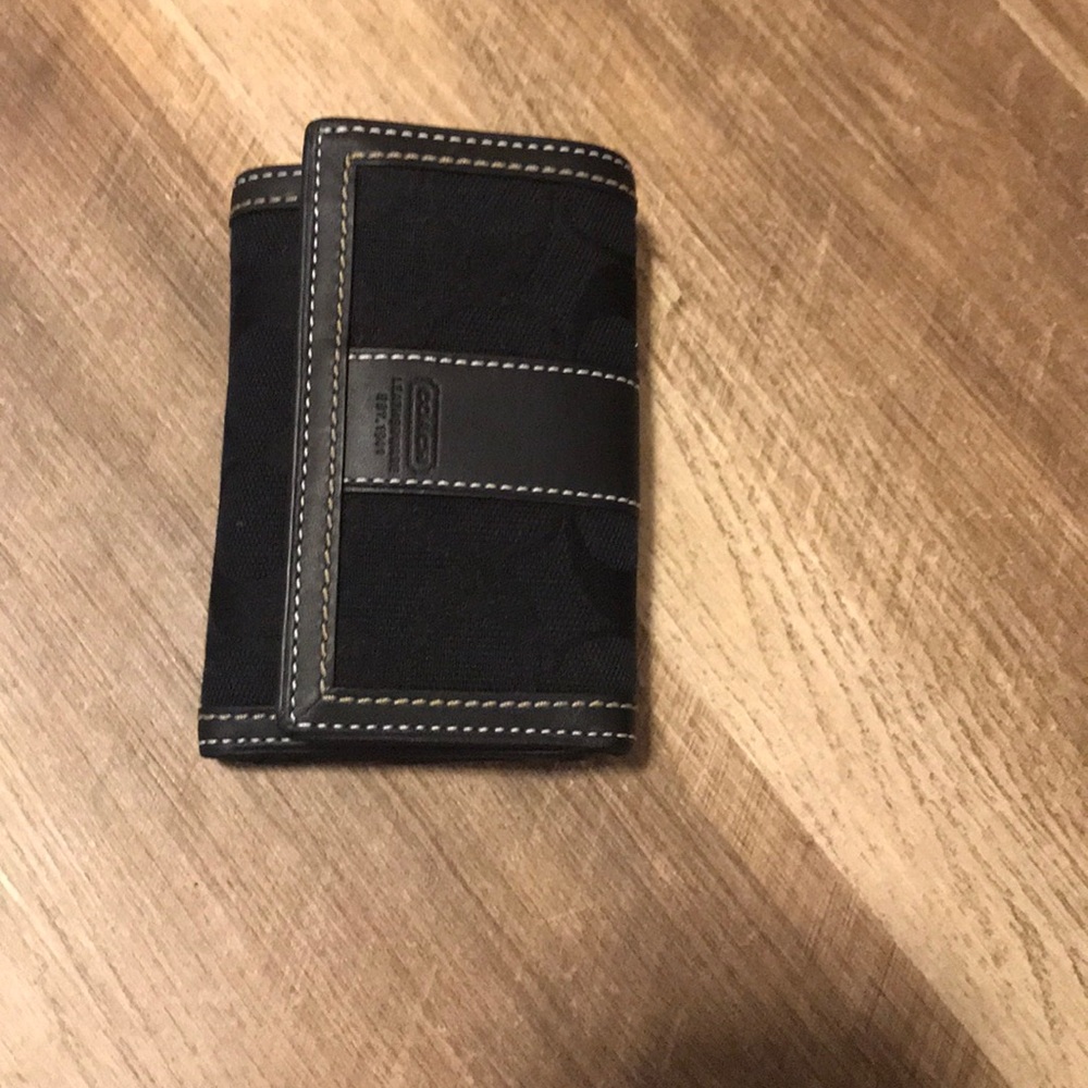 Coach signature wallet